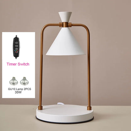 Candle Warmer Electric Wax Melt Lamp Lantern For Top-Down Candle Melting Waxing Burner Aromatherapy Lamp Table Lamp For Spa Club